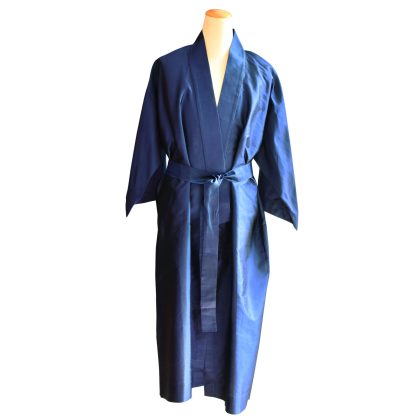 men's silk robe