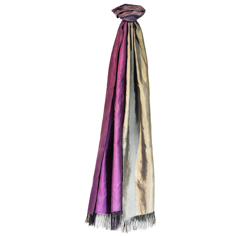 Wako stall shawl silk - Gem