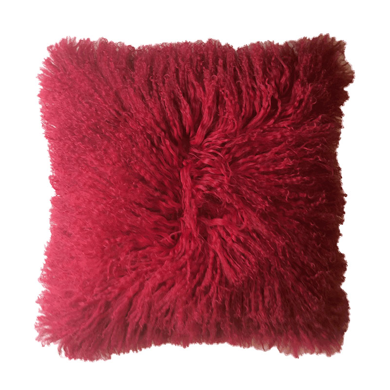 Wool cushions (Flokati) by Almeta - Thai Silkware